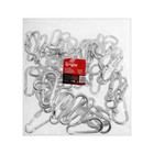 Карабин монтажный с фиксатором ТУНДРА krep, DIN5299D, 8×80 мм, оцинкованный - Фото 3