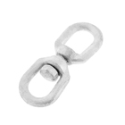Вертлюг петля-петля ТУНДРА krep, 6 мм, оцинкованный - Фото 1