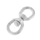 Вертлюг петля-петля ТУНДРА krep, 10 мм, оцинкованный - Фото 1