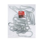 Карабин монтажный с фиксатором ТУНДРА krep, DIN5299D, 11×120 мм, оцинкованный - Фото 3