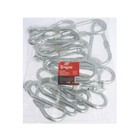 Карабин монтажный с фиксатором ТУНДРА krep, DIN5299D, 12×140 мм, оцинкованный - Фото 3