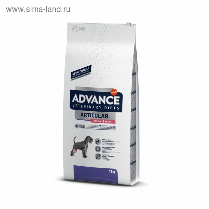 Сухой корм Advance для пожилых собак с заболеваниями суставов, 12 кг - Фото 1