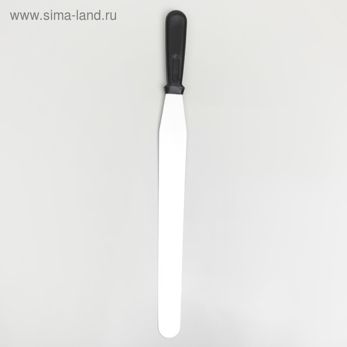 Лопатка-палетка с пластиковой ручкой, прямая, 48x4 см - Фото 1