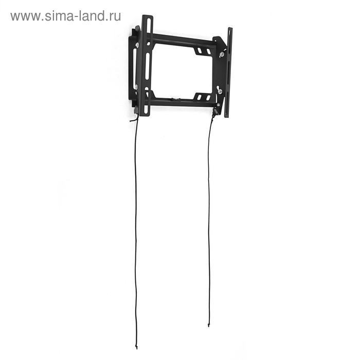 Кронштейн HOLDER LCD-T2627-B, для ТВ, наклонный, 22"-40", 57 мм от стены, черный - Фото 1