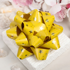 Подарочный Бант - звезда №10 набор 6 шт., для упаковки подарков, МИКС - Фото 5