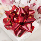 Подарочный Бант - звезда №10 набор 6 шт., для упаковки подарков, МИКС - Фото 6