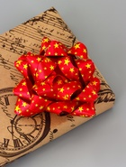 Подарочный Бант - звезда №10, для упаковки подарков, набор 6 шт. МИКС - Фото 4