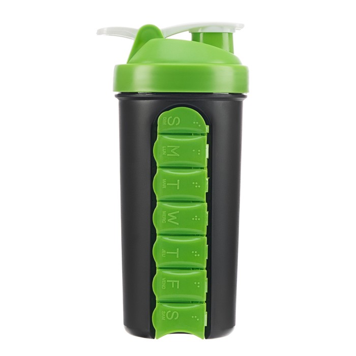 Шейкер спортивный для воды и спортивного питания, 750 мл, CrossFit Max, 11×22 см - Фото 1
