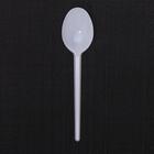 Ложка одноразовая «Стандарт», пластик, 16 см, столовая, белая - Фото 3