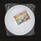 Набор одноразовых тарелок «Все на пикник», d=17 см, 6 шт, белый - фото 32073322