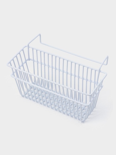 Корзина подвесная Доляна, 20×8×10 см, белая