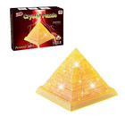 Пазл 3D кристаллический, "Пирамида", 38 деталей, цвета МИКС - Фото 1