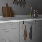 Вешалка на дверь на 6 крючков Доляна «Блеск», 28×9×2 см, цвет хром - Фото 8