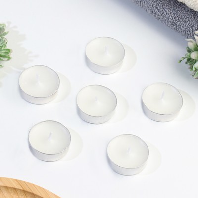 Набор свечей чайных, 100 шт., белый, «Дарим красиво»