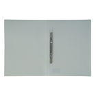 Папка с пружинным скоросшивателем А4, 500 мкм, корешок 15 мм, Calligrata, до 100 листов, серая - Фото 2