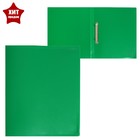 Папка на 2 кольцах А4, Calligrata, 18 мм, 500 мкм, зеленая - Фото 1