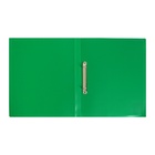 Папка на 2 кольцах А4, Calligrata, 18 мм, 500 мкм, зеленая - Фото 3