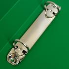 Папка на 2 кольцах А4, Calligrata, 27 мм, 700 мкм, внутренний и торцевой карман, зеленая - Фото 3