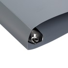 Папка на 4 кольцах А4, Calligrata, 25 мм, 500 мкм, серая - Фото 4