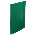 Папка с зажимом А4, 500 мкм, корешок 15 мм, Calligrata, до 100 листов, зелёная - Фото 2