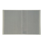 Папка с 10 вкладышами А4, 500 мкм, Calligrata, текстура «песок», серая - Фото 3