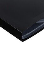 Папка с 10 вкладышами А4, 500 мкм, Calligrata, текстура «песок», чёрная - Фото 6