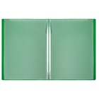 Папка с 10 вкладышами А4, 500 мкм, Calligrata, текстура «песок», зелёная - Фото 5