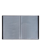 Папка с 20 вкладышами А4, 500 мкм, Calligrata, текстура «песок», чёрная - Фото 4