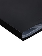 Папка с 20 вкладышами А4, 500 мкм, Calligrata, текстура «песок», чёрная - Фото 6