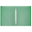 Папка с 20 вкладышами А4, 500 мкм, Calligrata, текстура «песок», зелёная - Фото 4