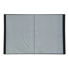 Папка с 30 вкладышами А4, 500 мкм, Calligrata, текстура «песок», чёрная - Фото 2