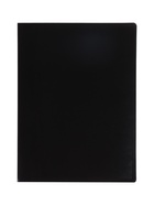 Папка с 30 вкладышами А4, 500 мкм, Calligrata, текстура «песок», чёрная - Фото 3