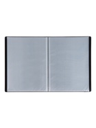 Папка с 30 вкладышами А4, 500 мкм, Calligrata, текстура «песок», чёрная - Фото 4