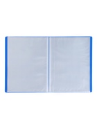 Папка с 40 вкладышами А4, 500 мкм, Calligrata, текстура «песок», синяя - Фото 4