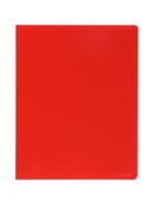 Папка с 60 вкладышами А4, 500 мкм, Calligrata, текстура «песок», красная - Фото 3