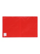 Папка с 60 вкладышами А4, 500 мкм, Calligrata, текстура «песок», красная - Фото 7