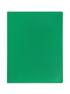 Папка с 100 вкладышами А4, 700 мкм, Calligrata, текстура "песок", зелёная - фото 809629423