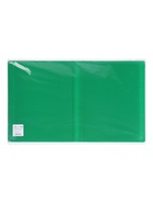 Папка с 100 вкладышами А4, 700 мкм, Calligrata, текстура "песок", зелёная - фото 809629427