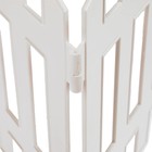 Ограждение декоративное, 35×210 см, 5 секций, пластик, белое, RENESSANS, Greengo - Фото 11