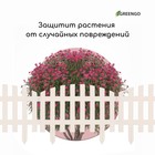Ограждение декоративное, 35×210 см, 5 секций, пластик, белое, RENESSANS, Greengo - Фото 6
