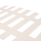 Ограждение декоративное, 35×210 см, 5 секций, пластик, белое, RENESSANS, Greengo - Фото 10