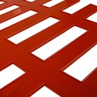 Ограждение декоративное, 35×210 см, 5 секций, пластик, терракотовое, RENESSANS, Greengo - Фото 10