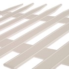 Ограждение декоративное, 35×210 см, 5 секций, пластик, белое, GOTIKA, Greengo - Фото 10