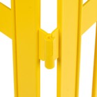 Ограждение декоративное, 35 × 210 см, 5 секций, пластик, жёлтое, GOTIKA, Greengo - фото 9063965