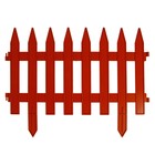 Ограждение декоративное, 35×210 см, 5 секций, пластик, терракотовое, GOTIKA, Greengo - Фото 8