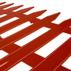 Ограждение декоративное, 35×210 см, 5 секций, пластик, терракотовое, GOTIKA, Greengo - Фото 10