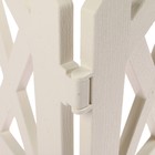 Ограждение декоративное, 35×232 см, 4 секции, пластик, белое, MODERN, Greengo - Фото 11