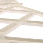 Ограждение декоративное, 35×232 см, 4 секции, пластик, белое, MODERN, Greengo - Фото 10