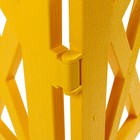Ограждение декоративное, 35 × 232 см, 4 секции, пластик, жёлтое, MODERN, Greengo - Фото 11