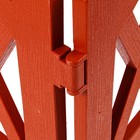 Ограждение декоративное, 35×232 см, 4 секции, пластик, терракотовое, MODERN, Greengo - Фото 11